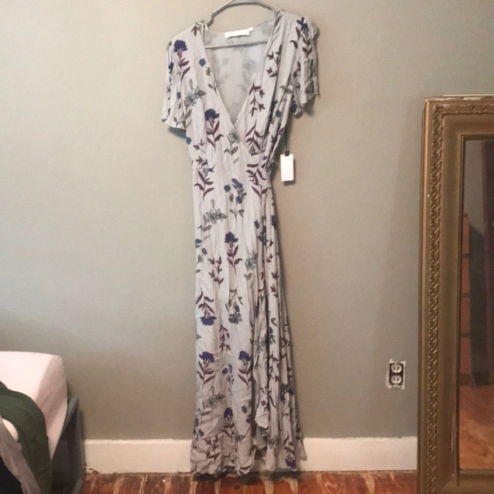 NWT Maxi wrap floral dress from ASTR the Label